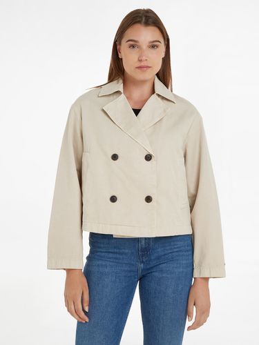 Tommy Hilfiger Coat Beige - Tommy Hilfiger - Modalova