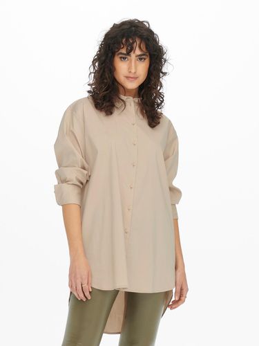 Jacqueline de Yong Mio Shirt Beige - Jacqueline de Yong - Modalova