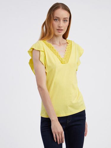 CAMAIEU T-shirt Yellow - CAMAIEU - Modalova