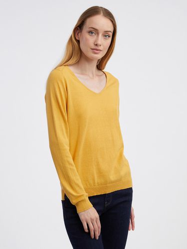 CAMAIEU Sweater Yellow - CAMAIEU - Modalova