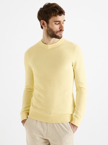 Celio Bepic Sweater Yellow - Celio - Modalova