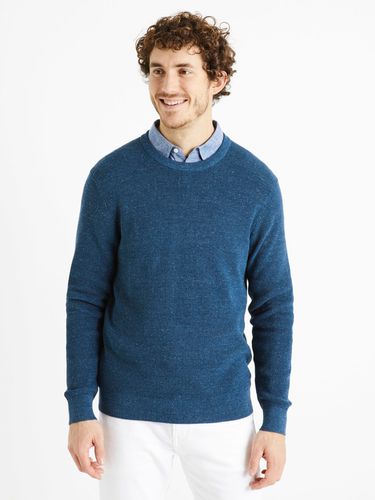 Celio Degrain Sweater Blue - Celio - Modalova