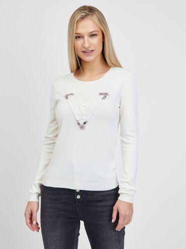 Guess Ines Sweater White - Guess - Modalova