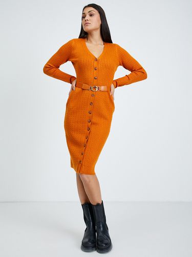 Guess Lena Dresses Orange - Guess - Modalova