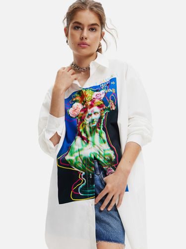 Desigual Daphne Shirt White - Desigual - Modalova