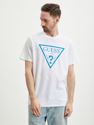 Guess Reflective T-shirt White - Guess - Modalova