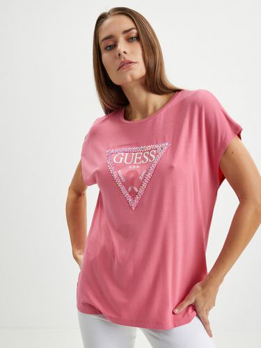 Guess T-shirt Pink - Guess - Modalova