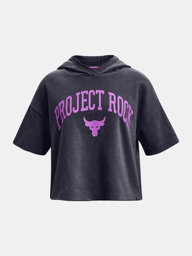 UA Project Rock Scrpt SS Flc Kids Sweatshirt - Under Armour - Modalova