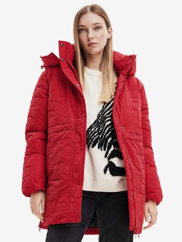 Desigual Tulip Winter jacket Red - Desigual - Modalova