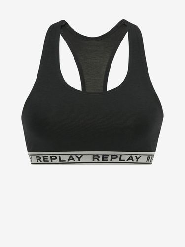 Replay Sport Bra Black - Replay - Modalova