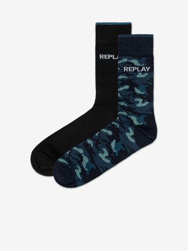 Banderole Set of 2 pairs of socks - Replay - Modalova
