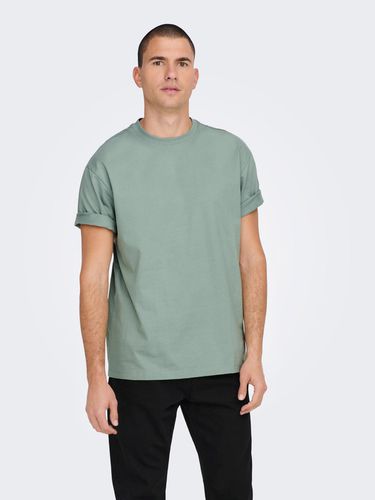 ONLY & SONS Fred T-shirt Green - ONLY & SONS - Modalova