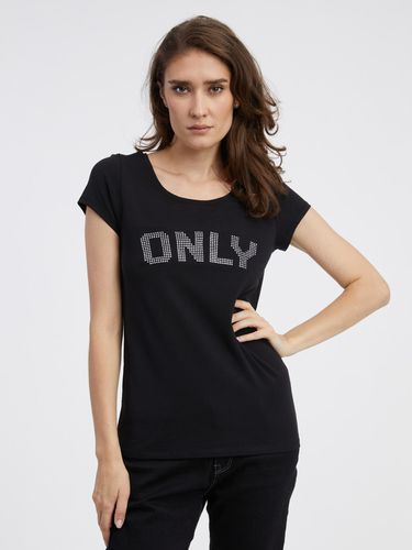 ONLY Helena T-shirt Black - ONLY - Modalova