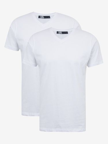 Karl Lagerfeld T-shirt 2 pcs White - Karl Lagerfeld - Modalova