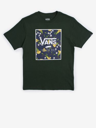 Vans Print Box Kids T-shirt Green - Vans - Modalova