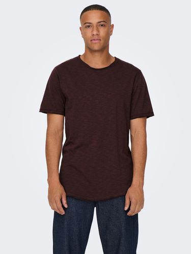 ONLY & SONS Benne T-shirt Red - ONLY & SONS - Modalova
