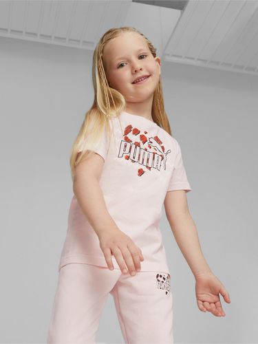 Puma ESS Kids T-shirt Pink - Puma - Modalova