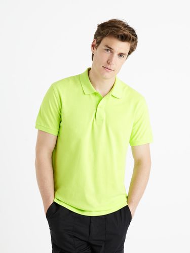 Celio Teone Polo Shirt Green - Celio - Modalova