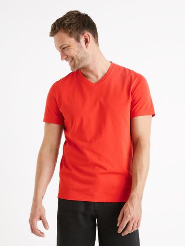 Celio Debasev T-shirt Red - Celio - Modalova