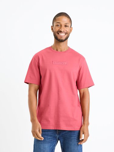 Celio Fedeton T-shirt Pink - Celio - Modalova