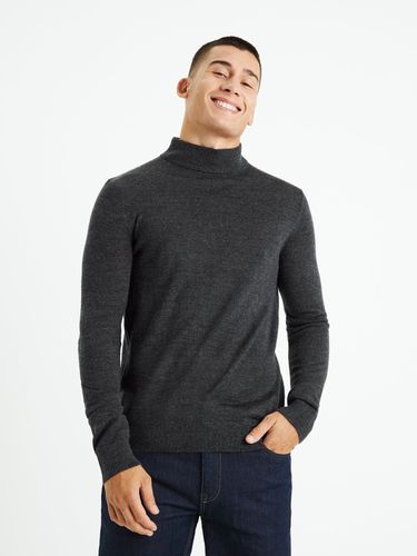 Celio Fechic Sweater Grey - Celio - Modalova