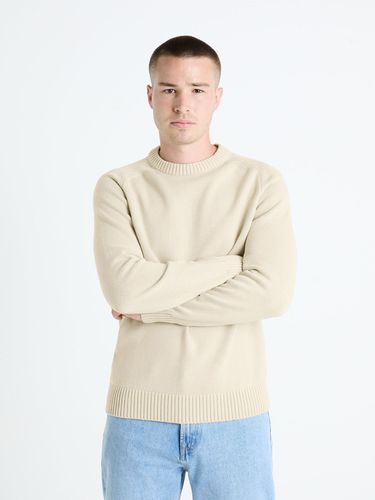 Celio Febasic Sweater Beige - Celio - Modalova