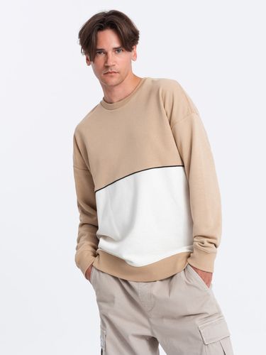 Ombre Clothing Sweatshirt Beige - Ombre Clothing - Modalova