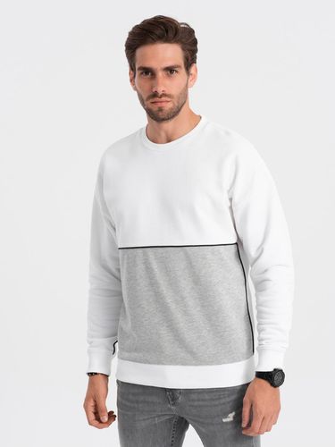 Ombre Clothing Sweatshirt White - Ombre Clothing - Modalova