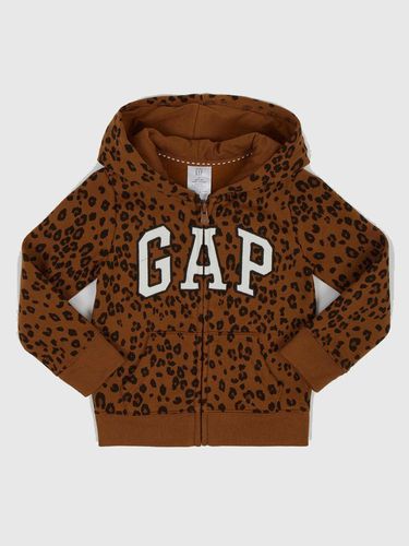 GAP Leopard Kids Sweatshirt Brown - GAP - Modalova