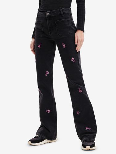 Desigual Vidin Jeans Black - Desigual - Modalova