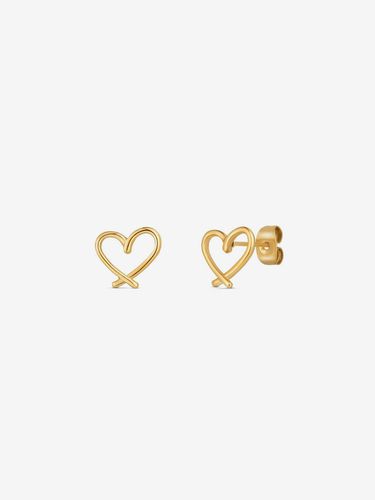 Vuch Emery Gold Earrings Gold - Vuch - Modalova