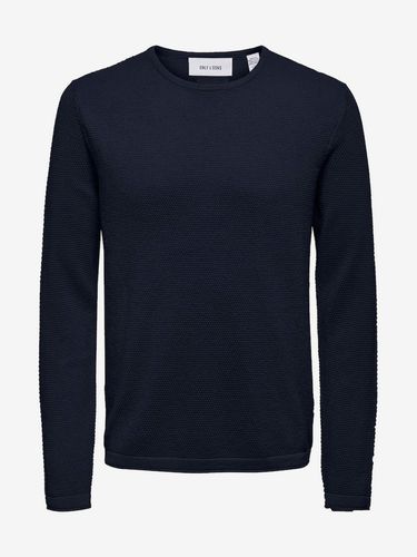 ONLY & SONS Panter Sweater Blue - ONLY & SONS - Modalova