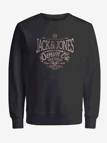 Jack & Jones Eric Sweatshirt Black - Jack & Jones - Modalova