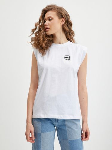 Karl Lagerfeld Ikonik T-shirt White - Karl Lagerfeld - Modalova