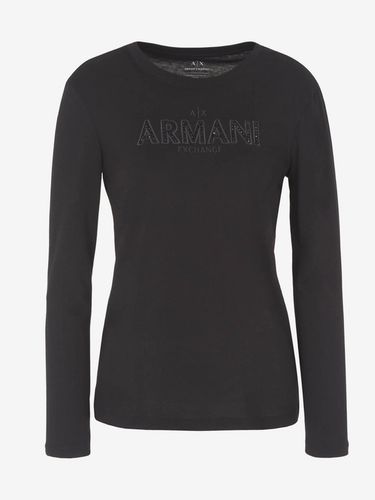Armani Exchange T-shirt Black - Armani Exchange - Modalova