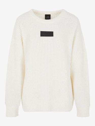 Armani Exchange Sweater White - Armani Exchange - Modalova