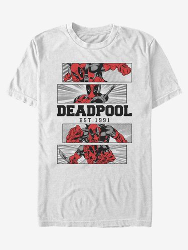 Marvel Deadpool 4 Panel 2 Tone T-shirt - ZOOT.Fan - Modalova