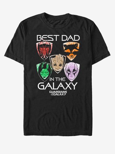 Marvel Best dad in the galaxy Strážci Galaxie T-shirt - ZOOT.Fan - Modalova