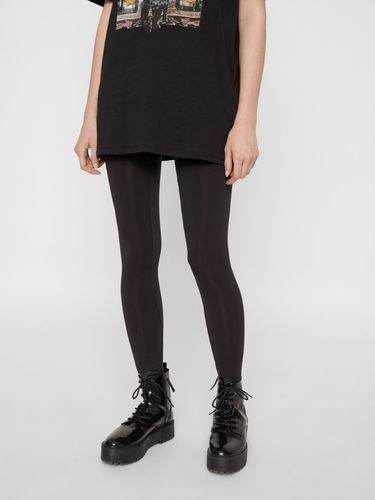 Pieces London Leggings Black - Pieces - Modalova