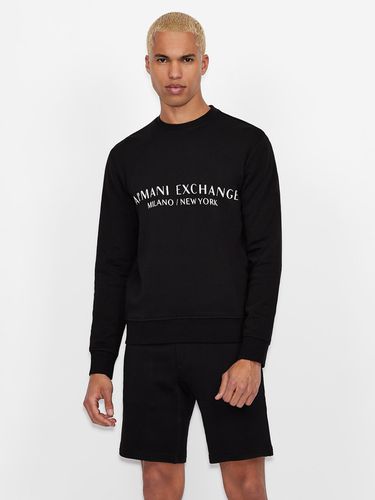 Armani Exchange Sweatshirt Black - Armani Exchange - Modalova