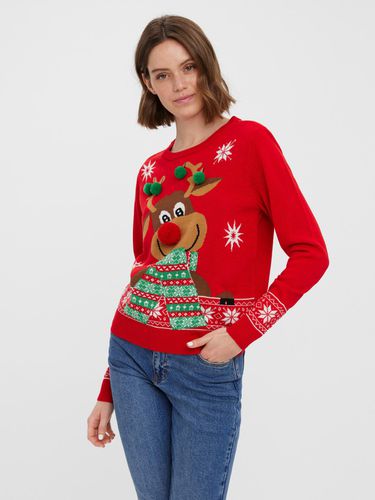New Frosty Deer Sweater - Vero Moda - Modalova