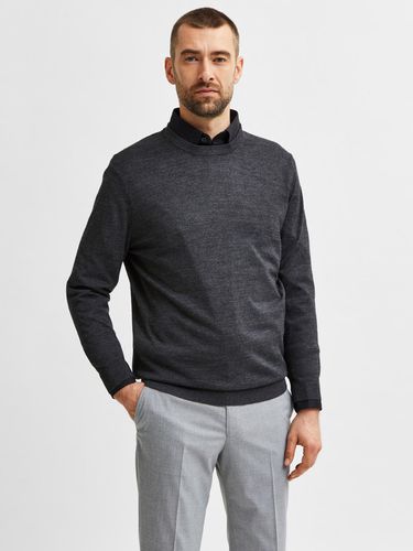 SELECTED Homme Town Sweater Grey - SELECTED - Modalova