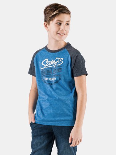 Sam 73 Kids T-shirt Blue - Sam 73 - Modalova
