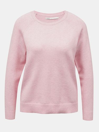 ONLY Lesly Sweater Pink - ONLY - Modalova