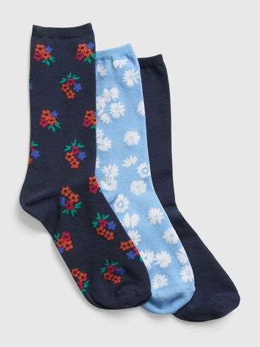 GAP Set of 3 pairs of socks Blue - GAP - Modalova