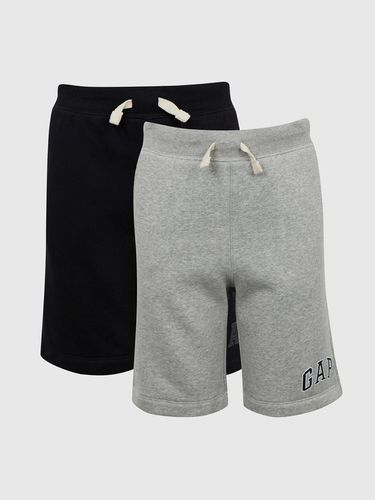GAP Kids Shorts 2 pcs Black Grey - GAP - Modalova