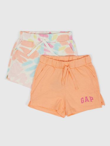 GAP Kids Shorts 2 pcs Orange - GAP - Modalova