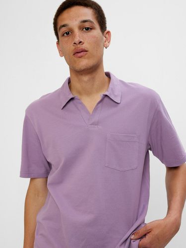 GAP Polo Shirt Violet - GAP - Modalova