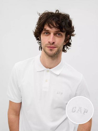 GAP Polo Shirt White - GAP - Modalova