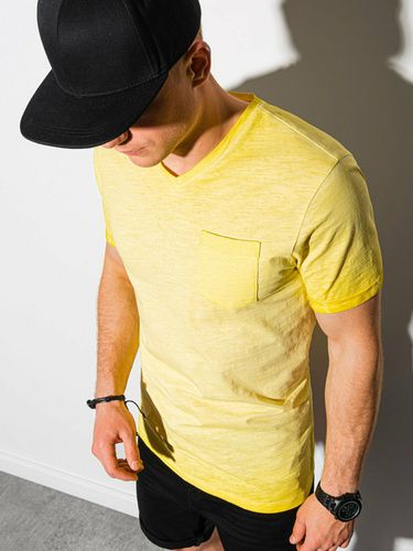 Ombre Clothing T-shirt Yellow - Ombre Clothing - Modalova